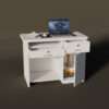 Rent White Study Table
